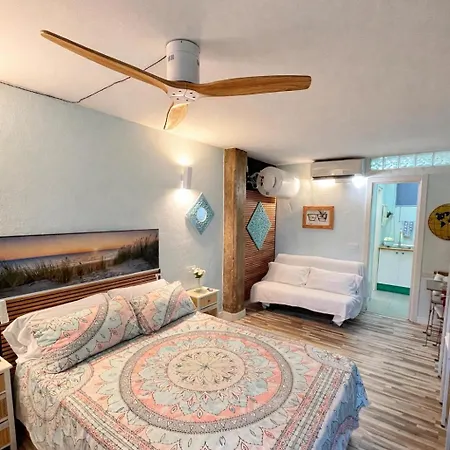 Appartement Estudio Con Piscina Y Jardines A 2 Min De La Playa - *