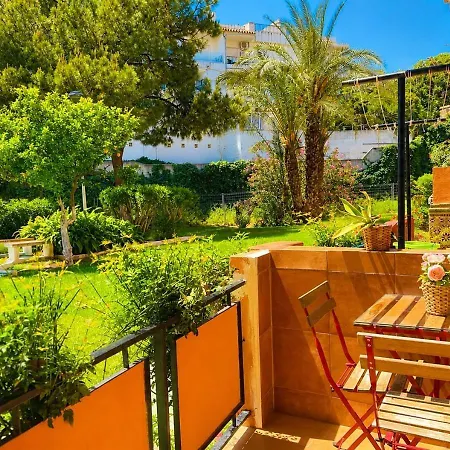 Estudio Con Piscina Y Jardines A 2 Min De La Playa - Fuengirola